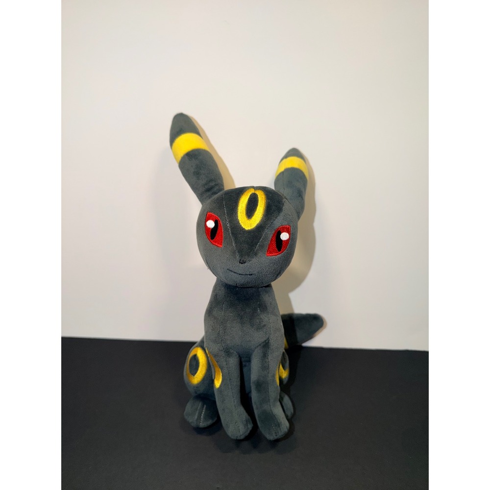 Pokemon Umbreon Plush Wicked Cool Toys WCT 12" Stuffed Animal Black Yellow